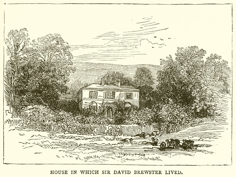 Casa em que Sir David Brewster sobreviveu de English School