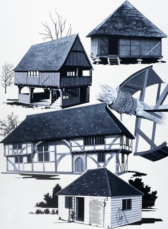 Casas do passado de English School