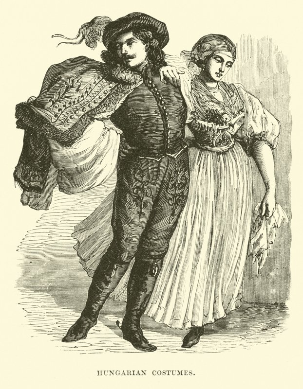 Trajes húngaros de English School