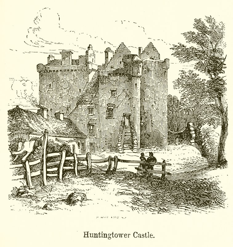 Castelo de Huntingtower de English School