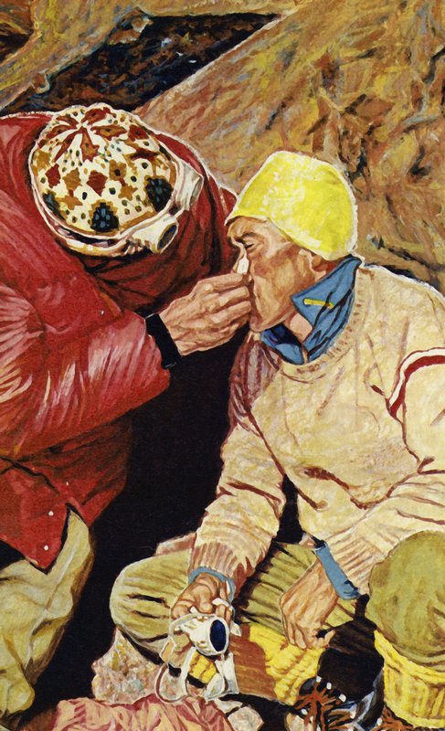 Hunts expedição incluiu Edmund Hillary e Sherpa Tenzing de English School