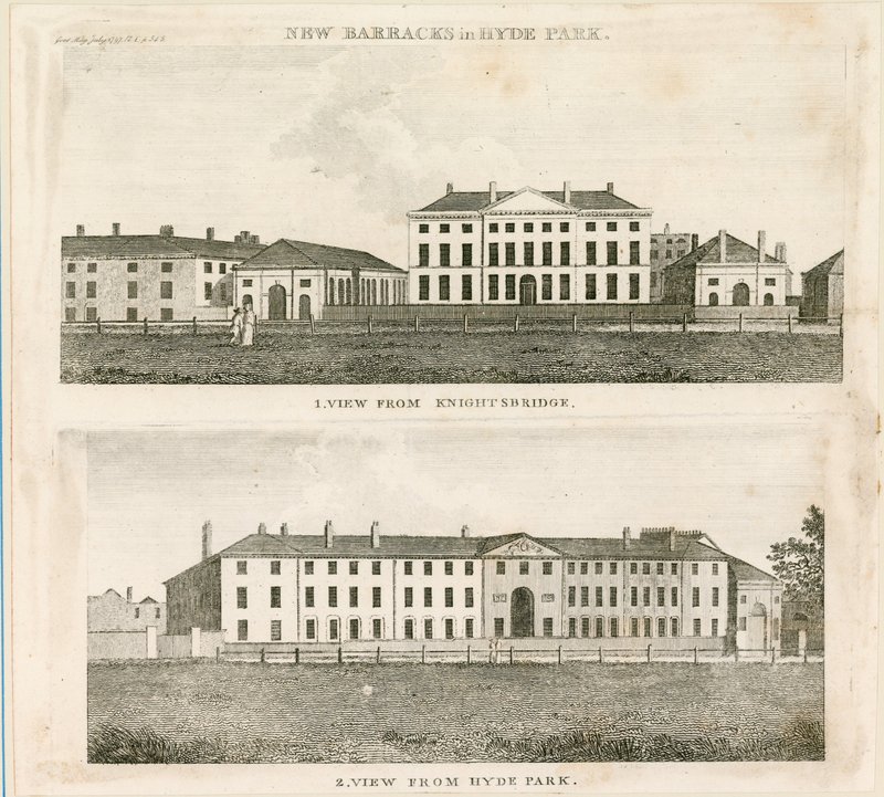 Hyde Park Barracks, em Londres de English School