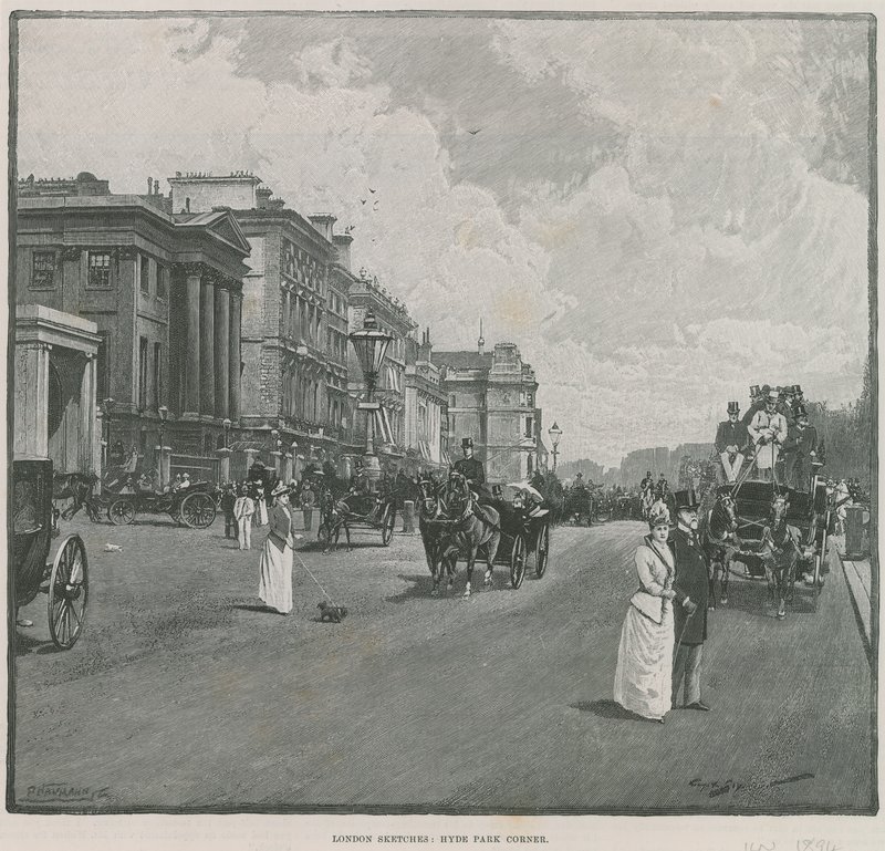 Hyde Park Corner, Londres de English School