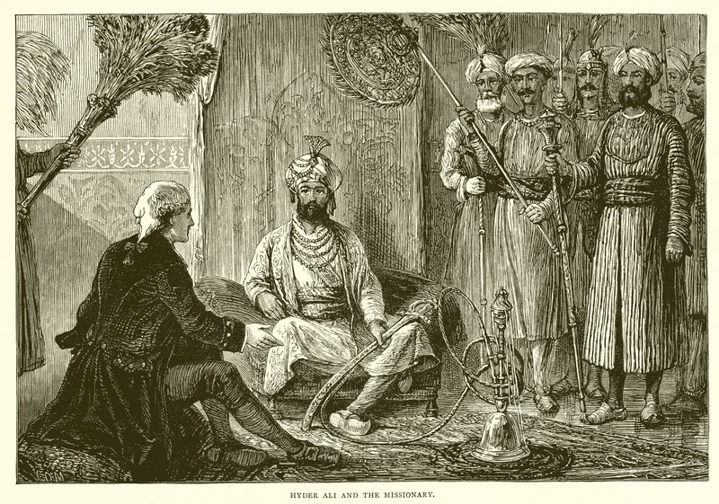 Hyder Ali e o missionário de English School