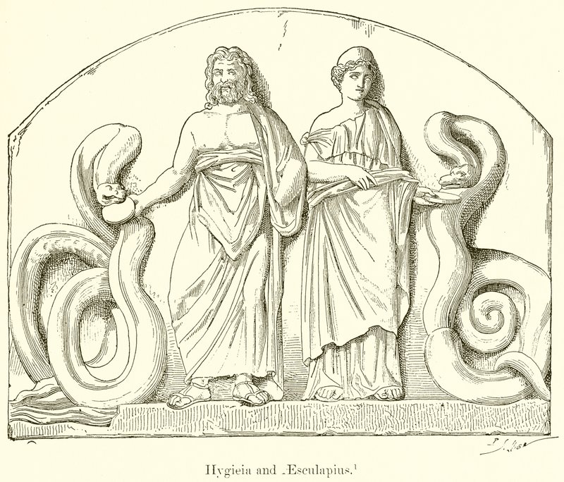Hígia e Esculápio de English School
