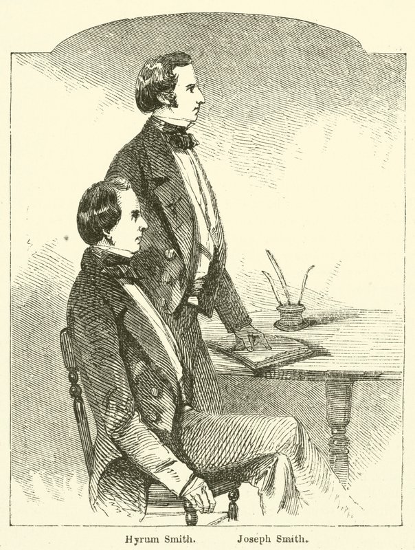 Hyrum Smith, Joseph Smith (gravura) de English School