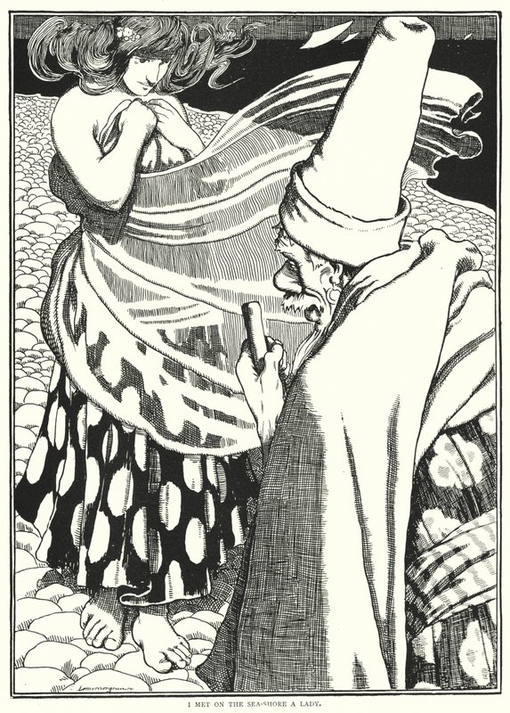 Conheci no mar uma senhora (gravura) de English School