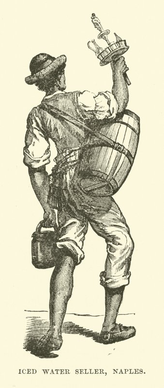 Vendedor de água gelada, Nápoles de English School