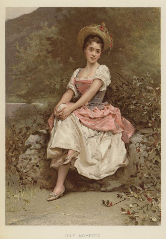 Momentos de ociosidade (chromolitho) de English School