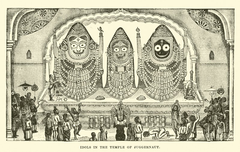 Ídolos no Templo do Juggernaut de English School