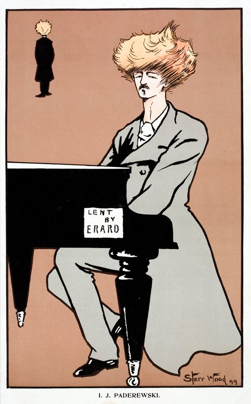 Ignacy Jan Paderewski, pianista, compositor, político e militante pela independência da Polónia de English School