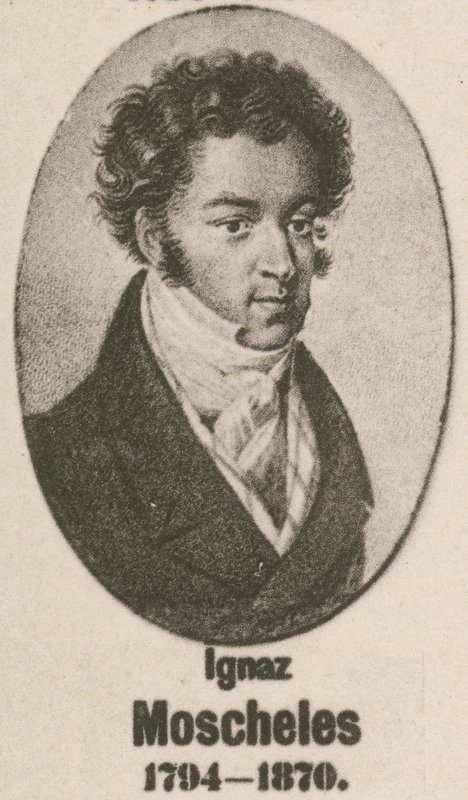 Ignaz Moscheles (gravura) de English School