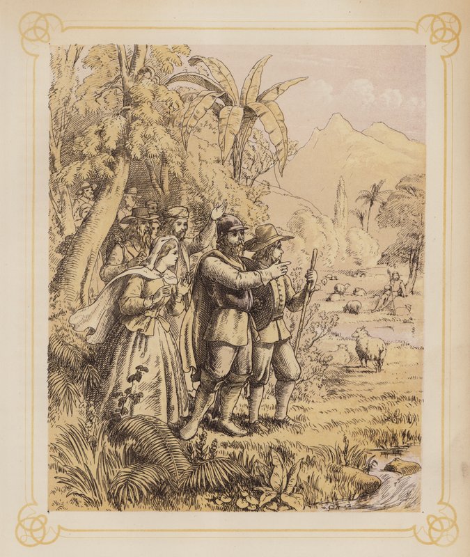 Ilustração para o livro Pilgrim