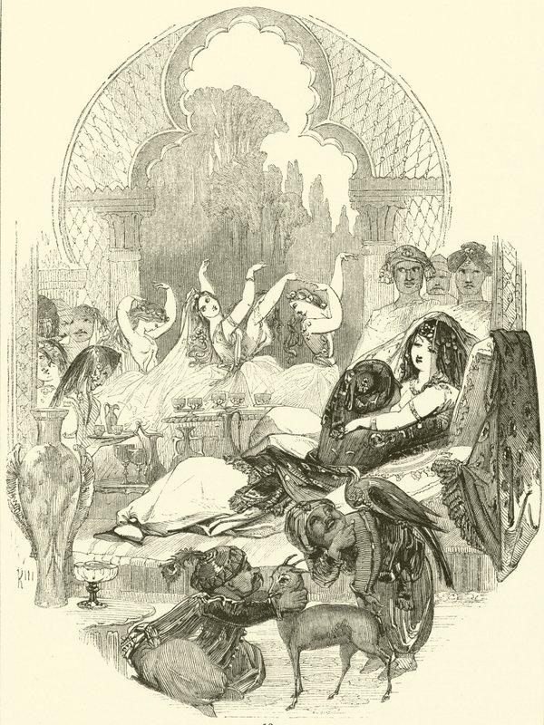 Ilustração para Don Juan (gravura) de English School