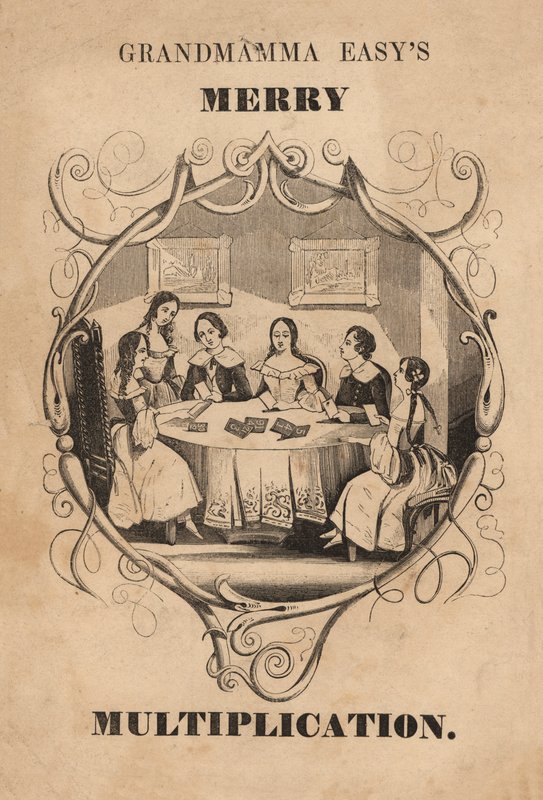 Ilustração para Multiplicação da Grandmamma Easys Merry (gravura) de English School
