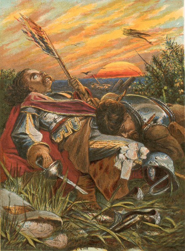 Ilustração para elegia de Gray de English School