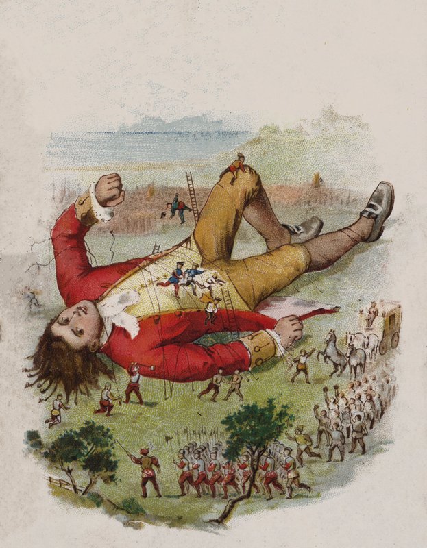 Ilustração para Gulliver