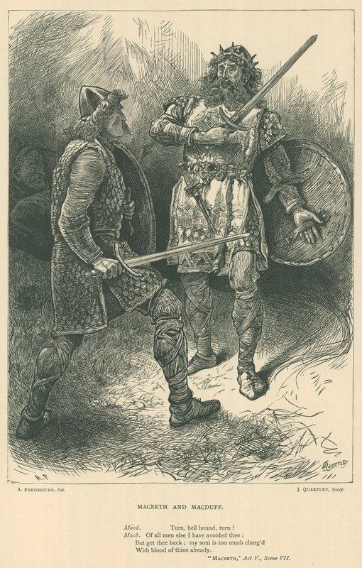 Ilustração para Macbeth de English School