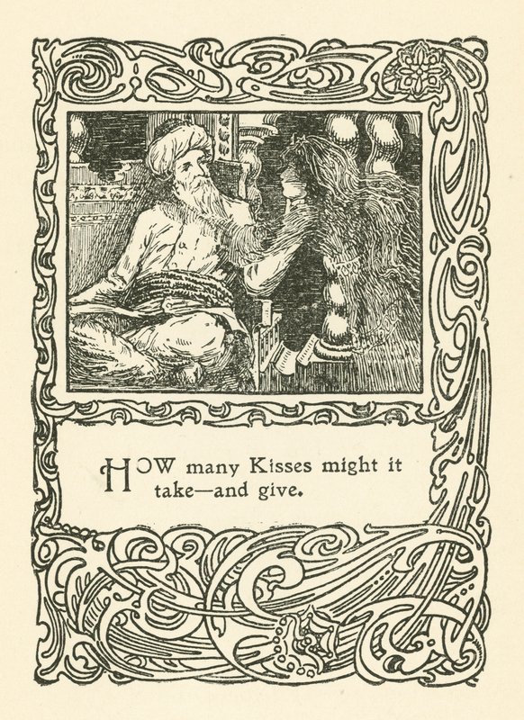 Ilustração para Rubaiyat de Omar Khayyam (litho) de English School