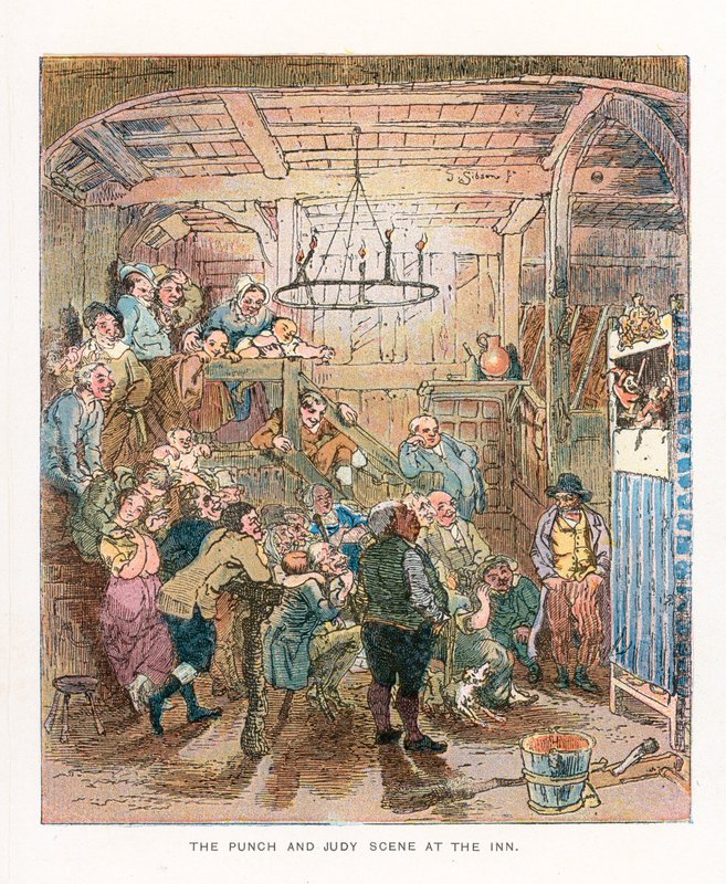 Ilustração para a antiga loja de curiosidades de English School