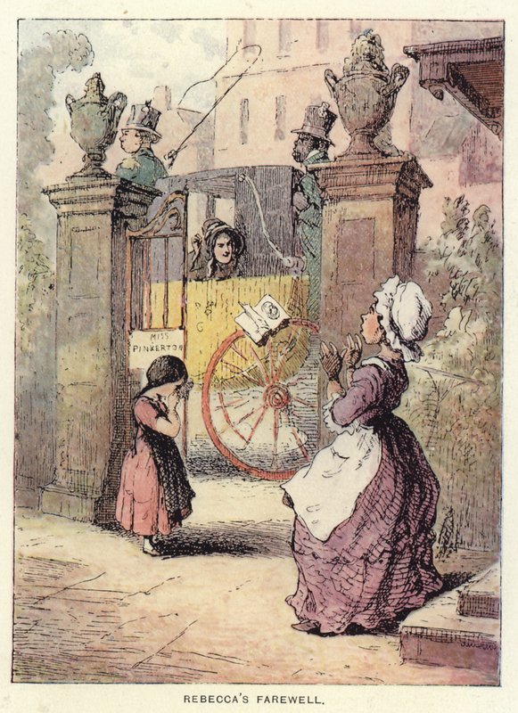Ilustração para Vanity Fair por Thackeray de English School