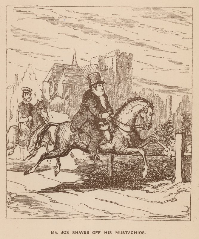 Ilustração para Vanity Fair por Thackeray de English School