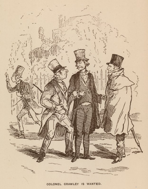 Ilustração para Vanity Fair por Thackeray de English School