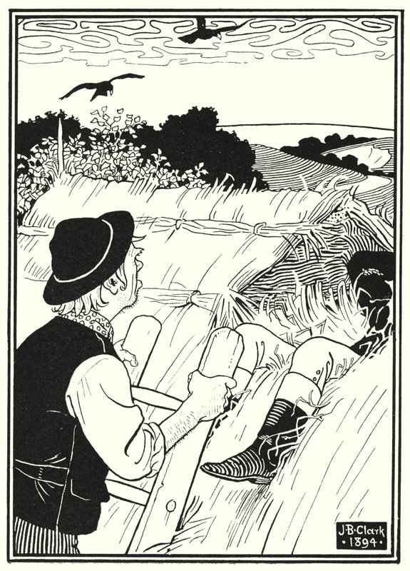 Ilustração para As Aventuras do Barão de Munchausen (gravura) de English School