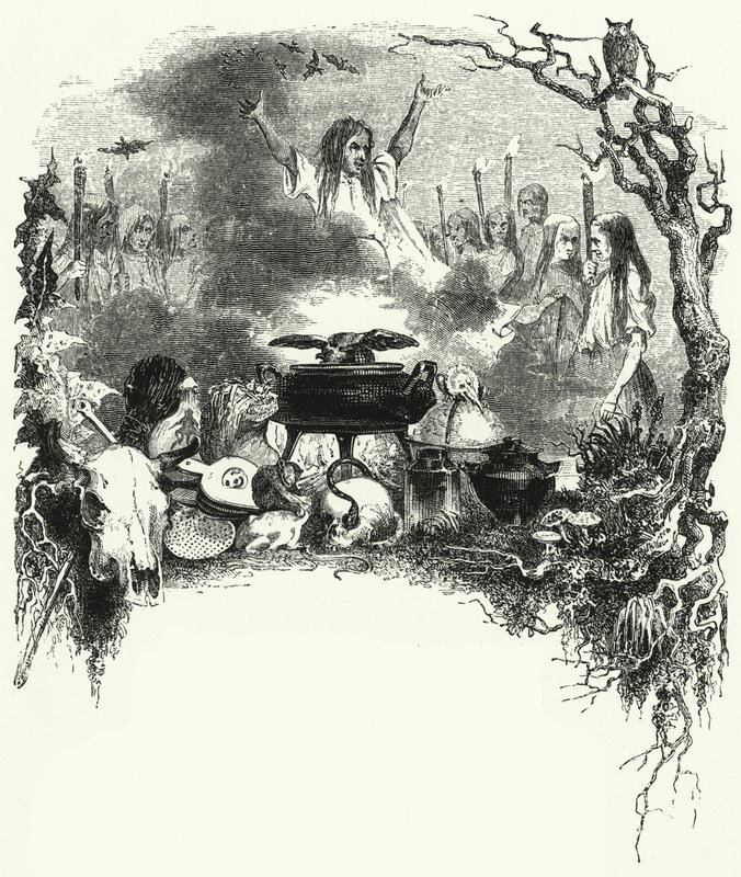 Ilustração para o ballet, La Sylphide (gravura) de English School