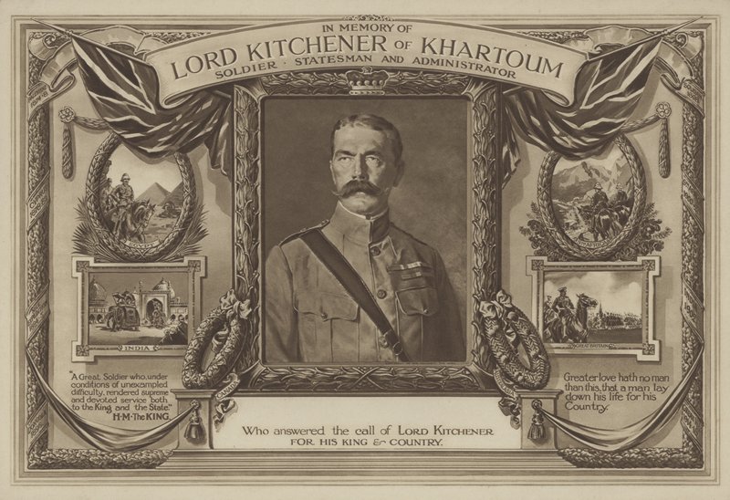 Na memória do senhor Kitchener de Khartoum de English School