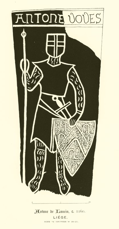 Laje incisa (gravura) de English School