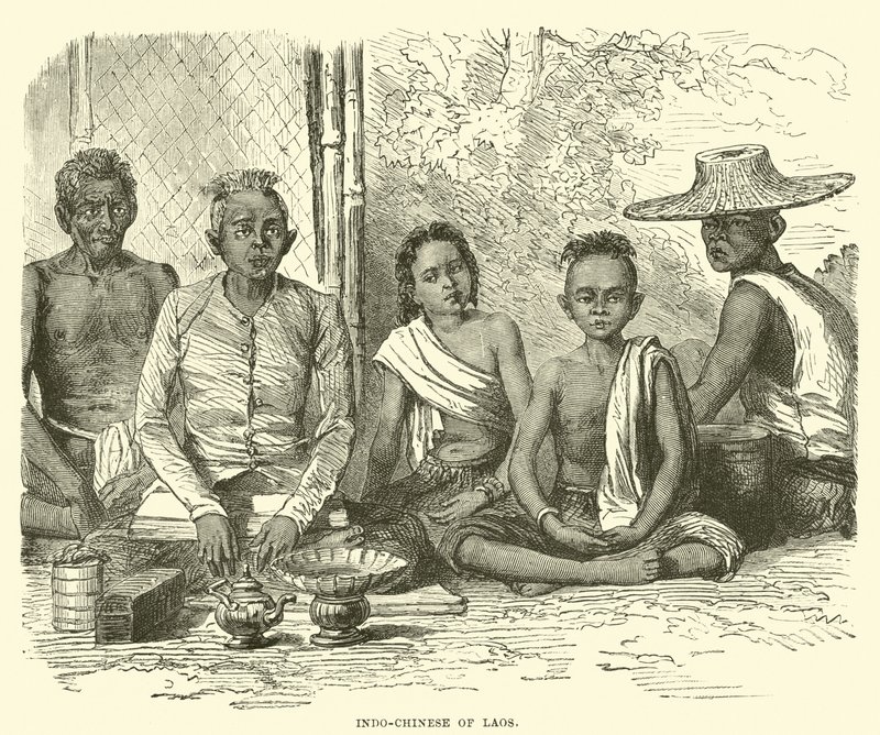 Indo-chinês do Laos de English School