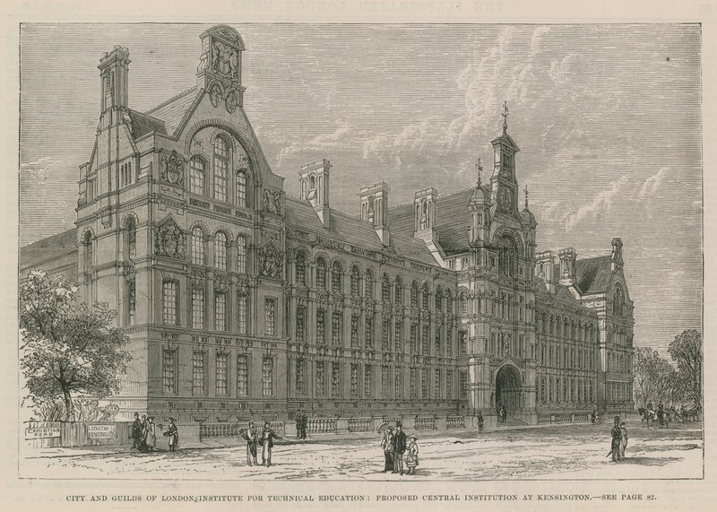 Institute for Technical Education, instituição central proposta em Kensington de English School