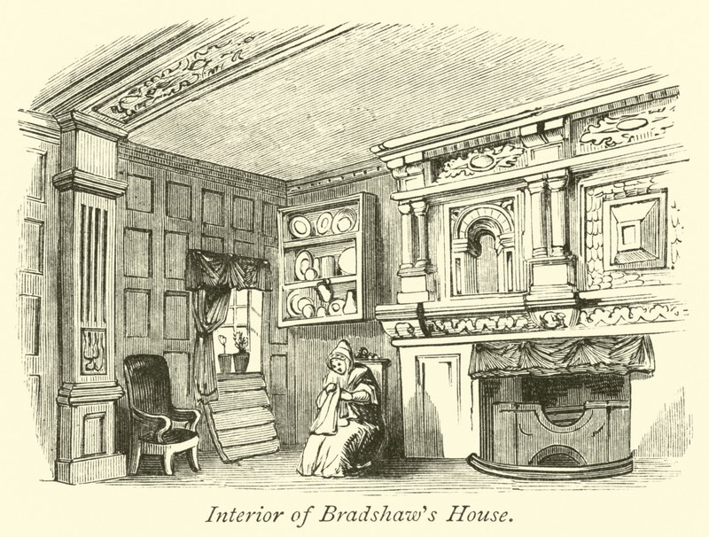 Interior da casa de Bradshaw de English School