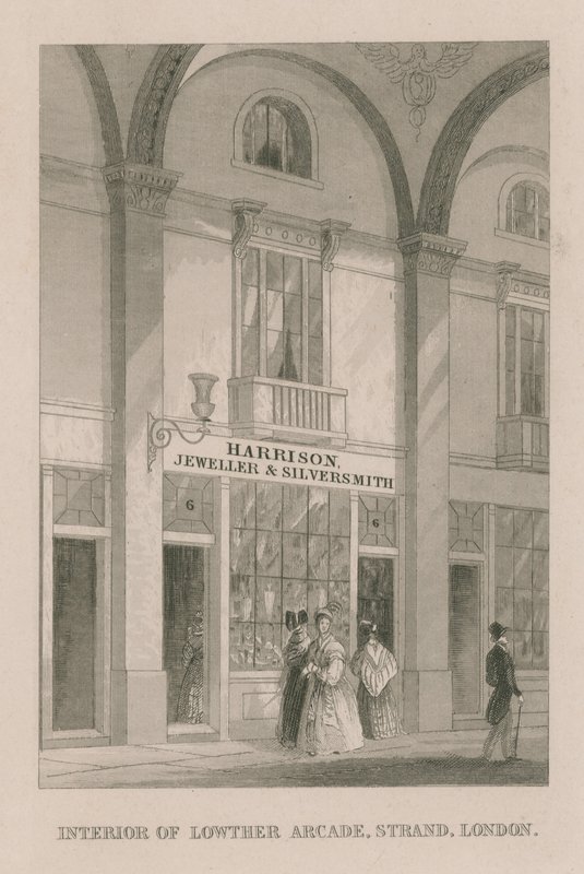 Interior da Lowther Arcade de English School