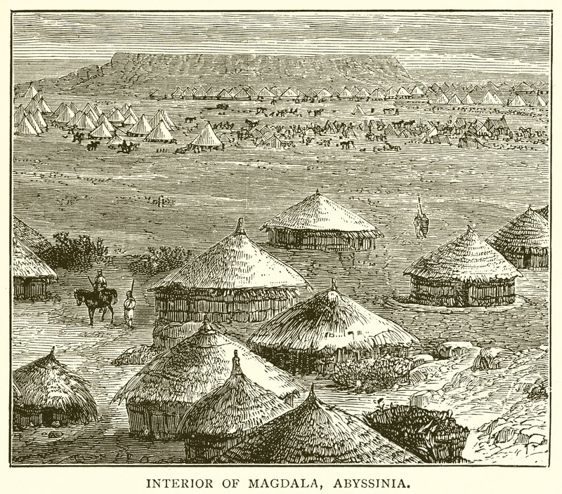 Interior, de, magdala, abyssinia de English School