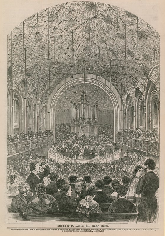 Interior, de, st jamess, corredor de English School