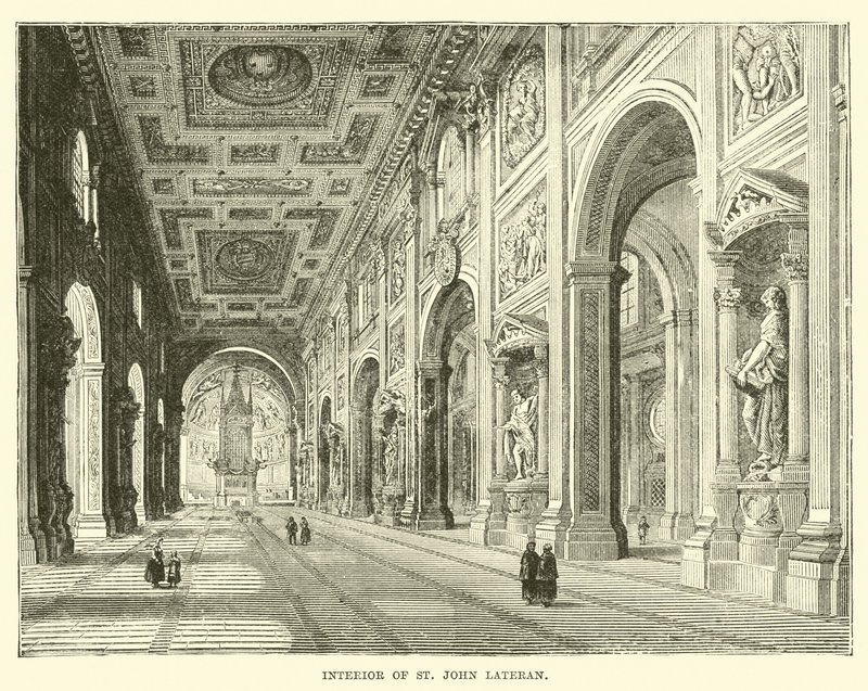 Interior de São João de Latrão de English School