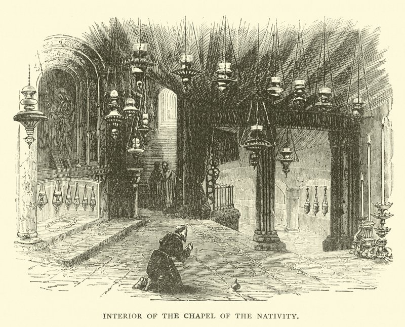 Interior da capela da natividade de English School