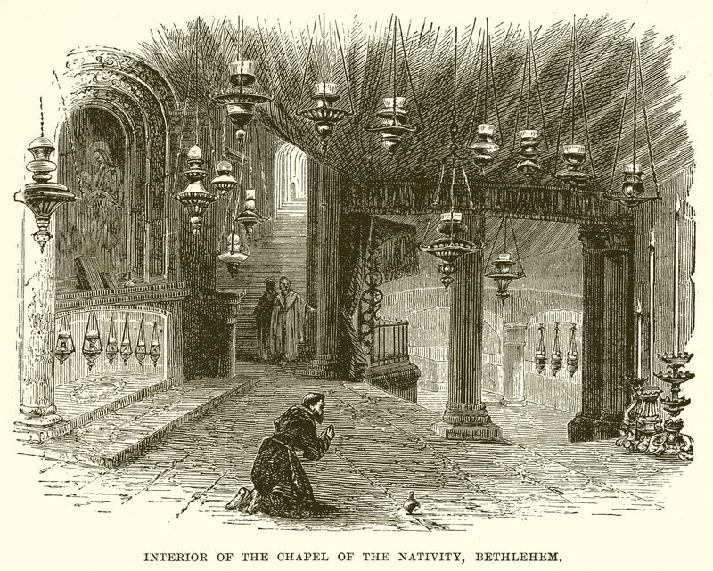 Interior, de, a, capela, de, a, natividade, belém de English School