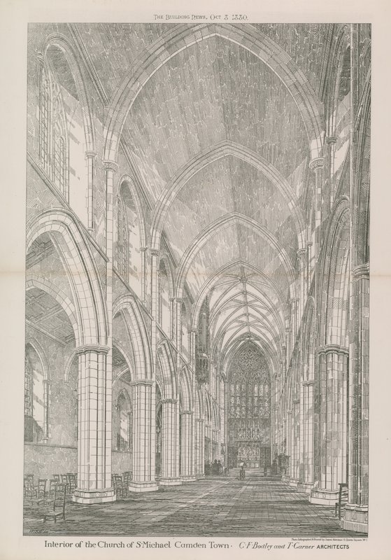 Interior da Igreja de São Miguel de English School