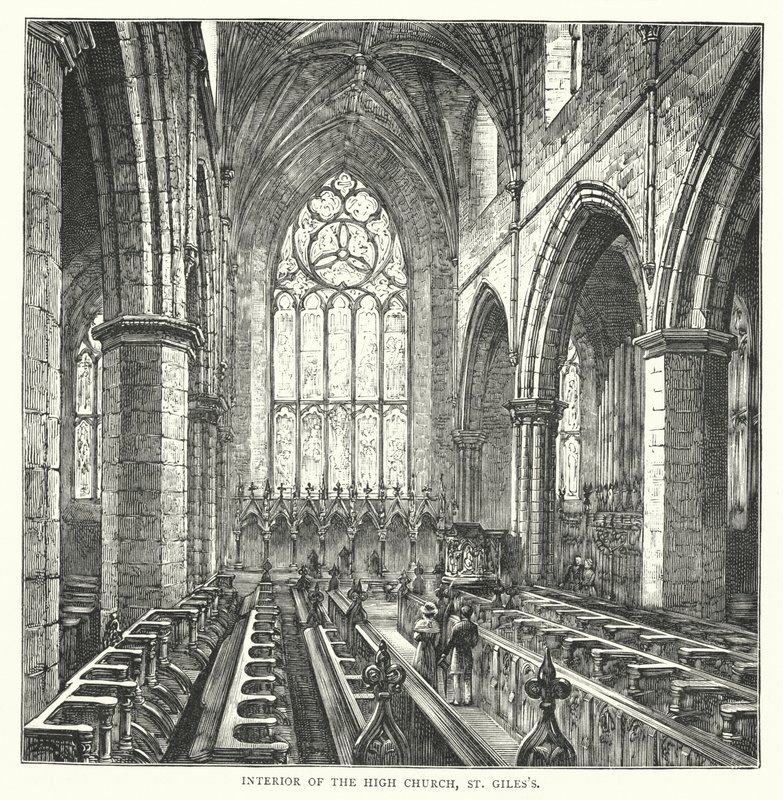 Interior da Igreja Alta, St Giles