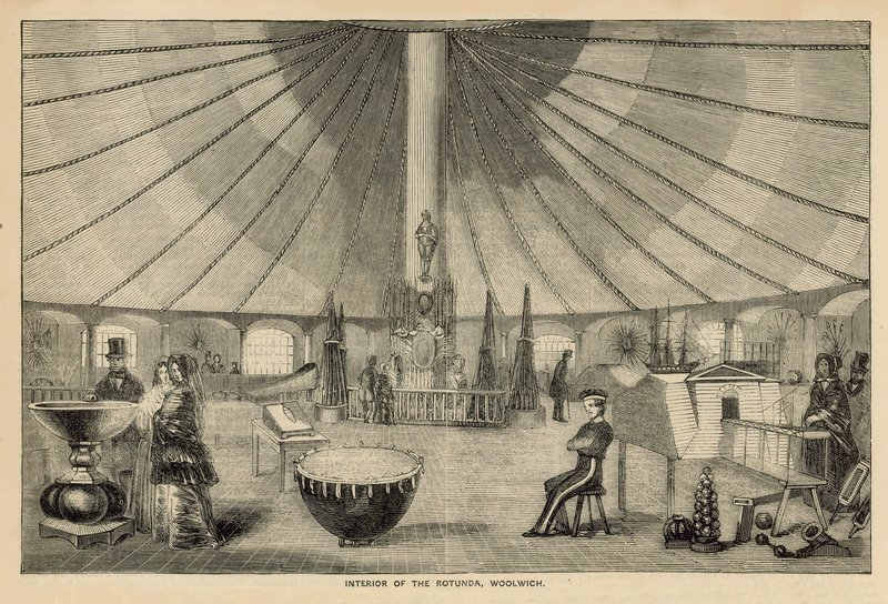 Interior da rotunda de English School