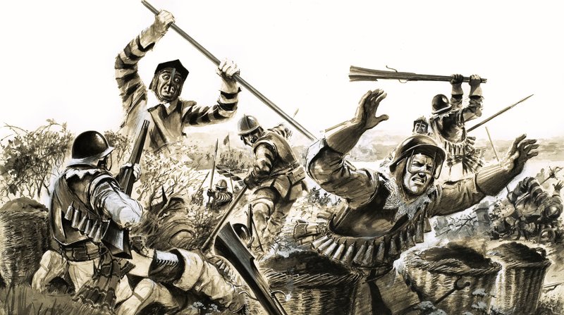 Na Batalha: O Triunfo Final de Oliver Cromwell de English School
