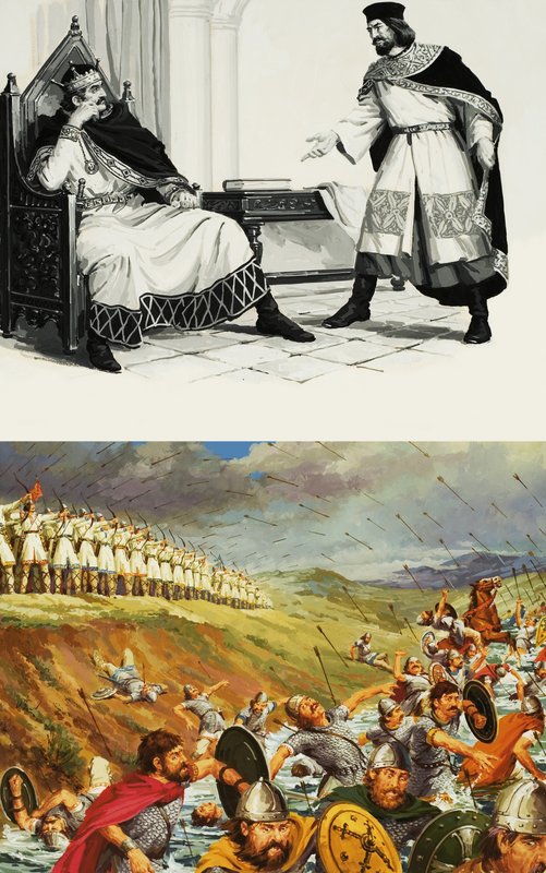 Invadir a Inglaterra; Massacre de Varaville de English School