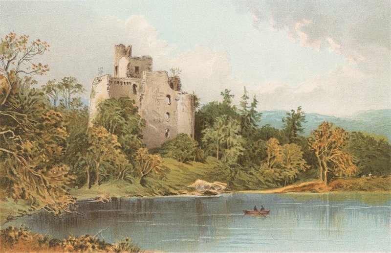 Castelo de Invergarry - Loch Oich de English School