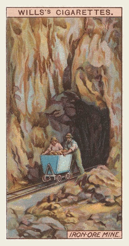 Mina de minério de ferro (cromolito) de English School