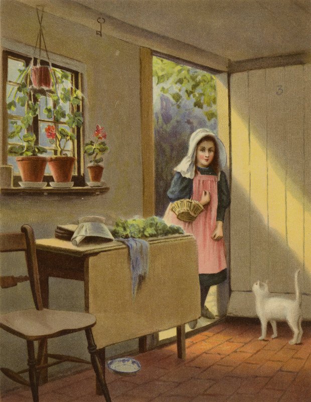 Está alguém em casa? (chromolitho) de English School