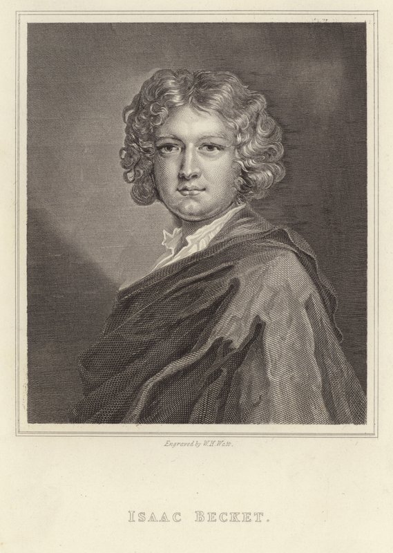 Isaac Beckett - Inglês mezzotint gravador (1653–1719) de English School