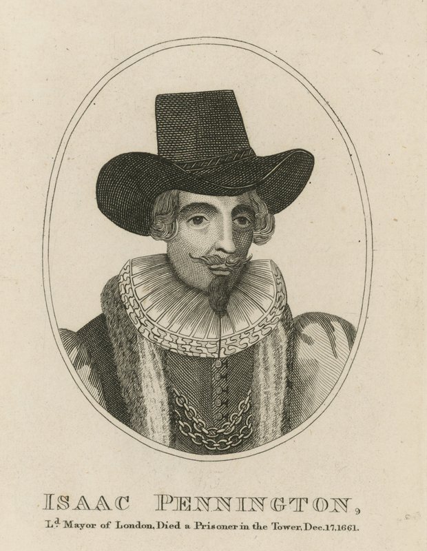 Isaac Pennington, senhor prefeito de Londres de English School